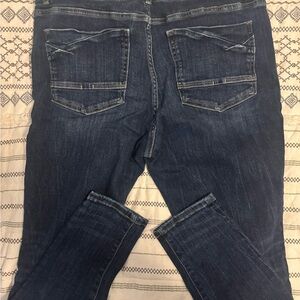 BKE Women's Skinny Jeans - Dark Blue